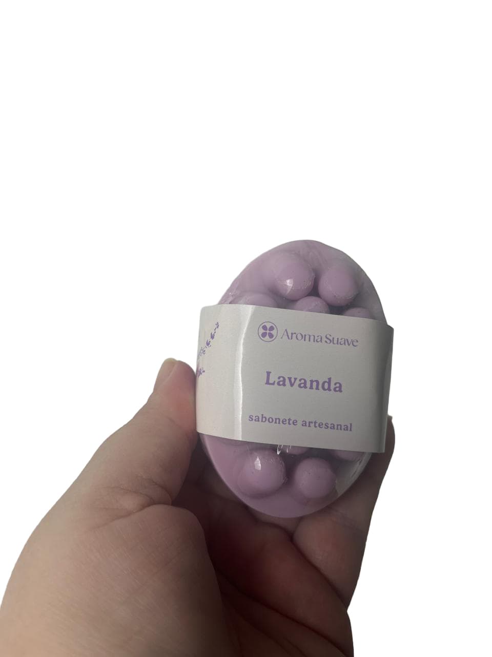 Sabonete Massageador 120gr · Lavanda · 120 g